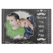 ミスター・ムスターヒップスター・パターン カッティングボード (正面)