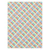 ミスター・ムスターヒップスター・パターン テーブルクロス (正面)