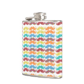ミスター・ムスターヒップスター・パターン フラスク (左)