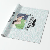 ミスター・ムスターヒップスター・パターン ラッピングペーパー (アンロールド)