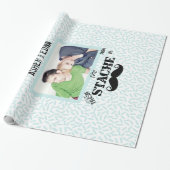 ミスター・ムスターヒップスター・パターン ラッピングペーパー (アンロールド)