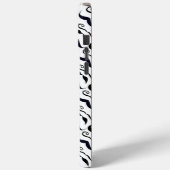 ミスター・ムスターヒップスター・パターン Case-Mate iPhoneケース (裏面 / 左)