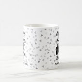 ミスター・ライトとミセス・オールウェイズ・ライトの楽しい25周年記念 コーヒーマグカップ (中央)