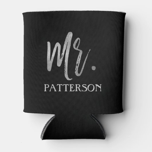 ミスター・ラストネーム・シルバーフォイルクーラーボックス 缶クーラー (正面)