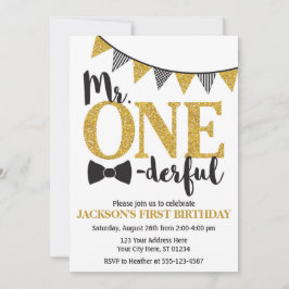 ミスター ワンダフル バースデー インビテーション