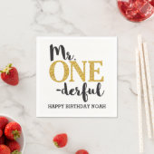 ミスター・ワンダーフルホワイトカクテル紙ナプキンス スタンダードカクテルナプキン (インサイチュ)