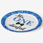 ミスター・ワンダーフル紙プレート ペーパープレート (アングル)