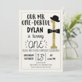 ミスター・ワンダーフル誕生日招待状と金ゴールドフェイク 招待状 (スタンド正面)