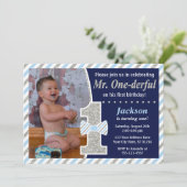 ミスター・ワンダーフル誕生日招待状 招待状 (スタンド正面)