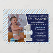 ミスター・ワンダーフル誕生日招待状 招待状 (正面/裏面)