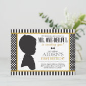 ミスター・ワンダーフル誕生日招待状 招待状 (スタンド正面)