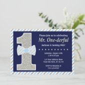 ミスター・ワンダーフル誕生日招待状 招待状 (スタンド正面)