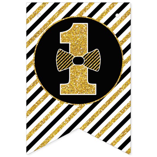 ミスター・ワンダーフル・ハッピーバースデー・バンティング・バナー バンティングフラッグ (第1の旗)