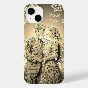 ミスター&愛恋しく思心のカップルたった今結婚しました Case-Mate iPhone 14ケース