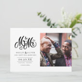 ミスター& Mr.スクリプト-日付を写真とともに保存 セーブザデート (スタンド正面)