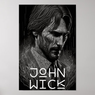 ミスターJohn Wick – 暗いスタイル ポスター