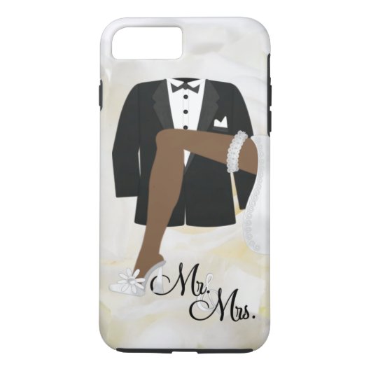 *ミスターMrs. Case-MateタフiPhone 7 Plusケース Case-Mate iPhoneケース (裏面)