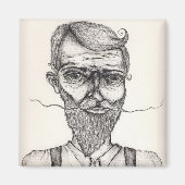 ミスターsir 8x10 マグネット (正面)