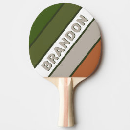 ミスティはっきりしたグストライプのローブ 卓球ラケット