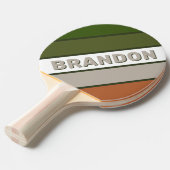 ミスティはっきりしたグストライプのローブ 卓球ラケット (正面アングル)