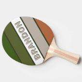 ミスティはっきりしたグストライプのローブ 卓球ラケット (横)