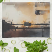 ミスティアーバン夕べ キッチンタオル (折り畳み)