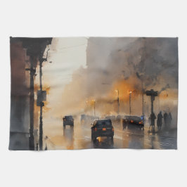 ミスティアーバン夕べ キッチンタオル