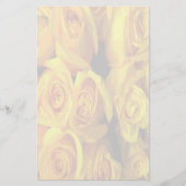 ミスティイエローローズ 便箋 (正面)