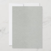 ミスティウッドランドフォレスト素朴結婚式招待状 招待状 (裏面)