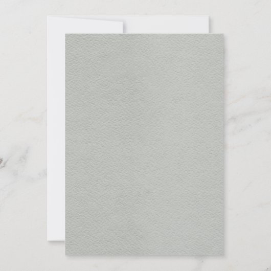 ミスティウッドランドフォレスト素朴結婚式招待状 招待状 (裏面)