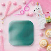 ミスティエメラルドペーパープレート ペーパープレート (パーティー)