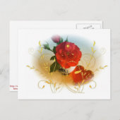 ミスティエレガントバラはがき ポストカード (正面/裏面)