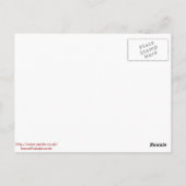 ミスティエレガントバラはがき ポストカード (裏面)