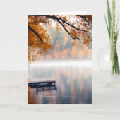 ミスティオータムレイク悔やみや弔慰 カード (正面)