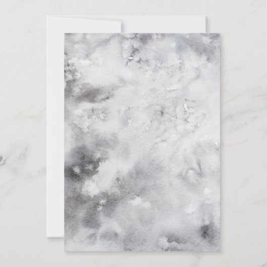 ミスティカルウィンターフローラホリデーパーティー 招待状 (裏面)