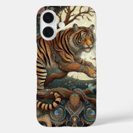 ミスティカルジャングルキャット ウィズミカルフィリグリー iPhone 16ケース