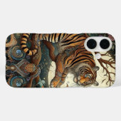 ミスティカルジャングルキャット ウィズミカルフィリグリー Case-Mate iPhoneケース (裏面 (横))