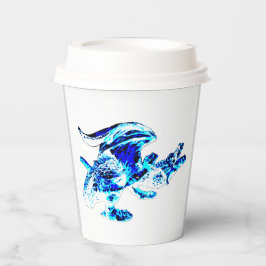 ミスティカルブルーフロストドラゴンパーティーカップ 紙コップ