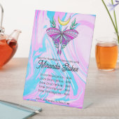 ミスティカルムーンモスピンク&ブルータロット価格表 台座サイン (インサイチュ)