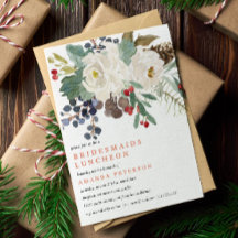 ミスティカル・ウィンター | ブライズメイドのランチョン 結婚式 V2