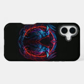 ミスティカル・レイヴンズ iPhoneケース (裏面横)