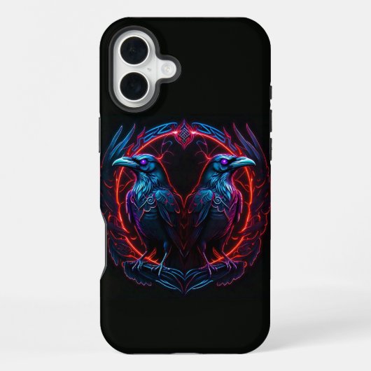 ミスティカル・レイヴンズ iPhoneケース (裏面)