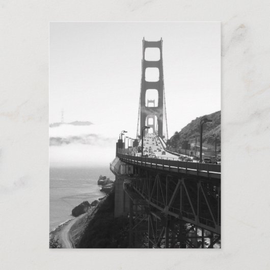 ミスティゴールデンゲートブリッジV ポストカード (正面)