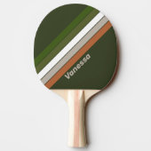 ミスティストライプのグローブ 卓球ラケット (裏面)
