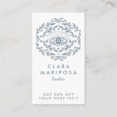 ミスティックアイバラつる植物ボホ美しい 図解入りの、写真付きの 割引カード (正面)