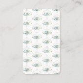 ミスティックアイマジカルボホパステルカラフルレインボー 名刺 (正面)