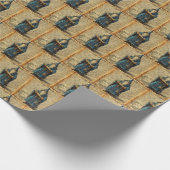 ミスティックウィザードグリモワールヴィンテージファンタジー ラッピングペーパー (角)