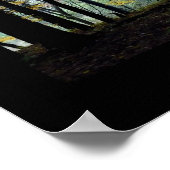 ミスティックウッズキーヒゴルジ感動的引用文 ポスター (角)