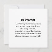 ミスティックウルフハウリングアットムーンシュレアルAIプロンプト (裏面)