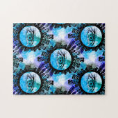 ミスティックエレガンスインアーバンコンテンポラリースタイル ジグソーパズル (横)